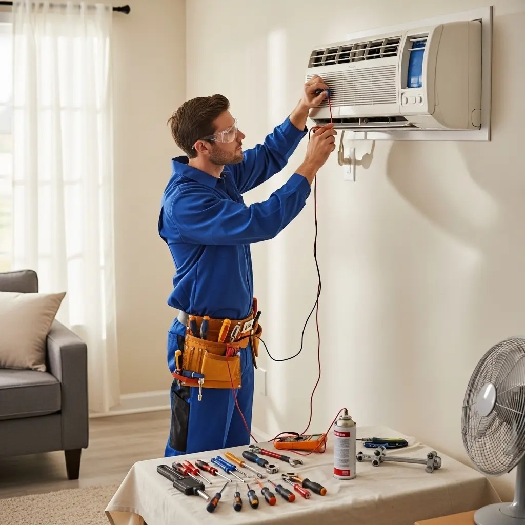 Büyükçekmece Termikel Termikel klima gaz dolumu ve bakım – Enerji verimliliği artırıldı. - Teknik servis örneği
